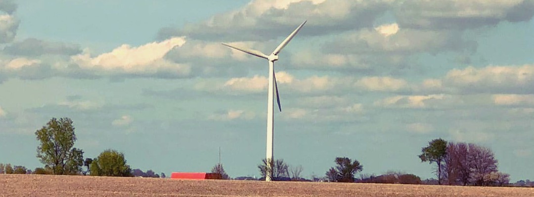 Community-owned wind turbine in Lenox